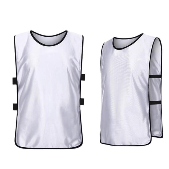 HADST Kids' Soccer Training Bibs, Sleeveless Mesh Scrimmage Vests with Adjustable Straps, Breathable Team Jerseys for Sports