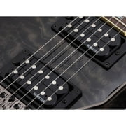 Schecter Omen Extreme-6 FR Electric Guitar (See Thru Black)