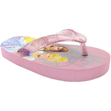Disney Princess Belle and Cinderella Flip Flop - Walmart.com