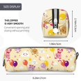 thumbnail image 3 of Rocae Rabbit And Balloon for Pen and Marker Pouch with Zipper for Men and Women, Stationery Bag Pen Holder for Work and Office, 3 of 9