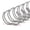 Gray, variant on 10mm (3/8 in.) Double Loop Binding Spines | 11 in. Length for Letter Size or Smaller Projects | 3:1 Pitch | 60 Sheet Binding Capacity | Silver | 100 Pack