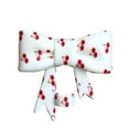thumbnail image 3 of Cherries 3D Bow Straw Topper *Hydroprinted*, 3 of 3