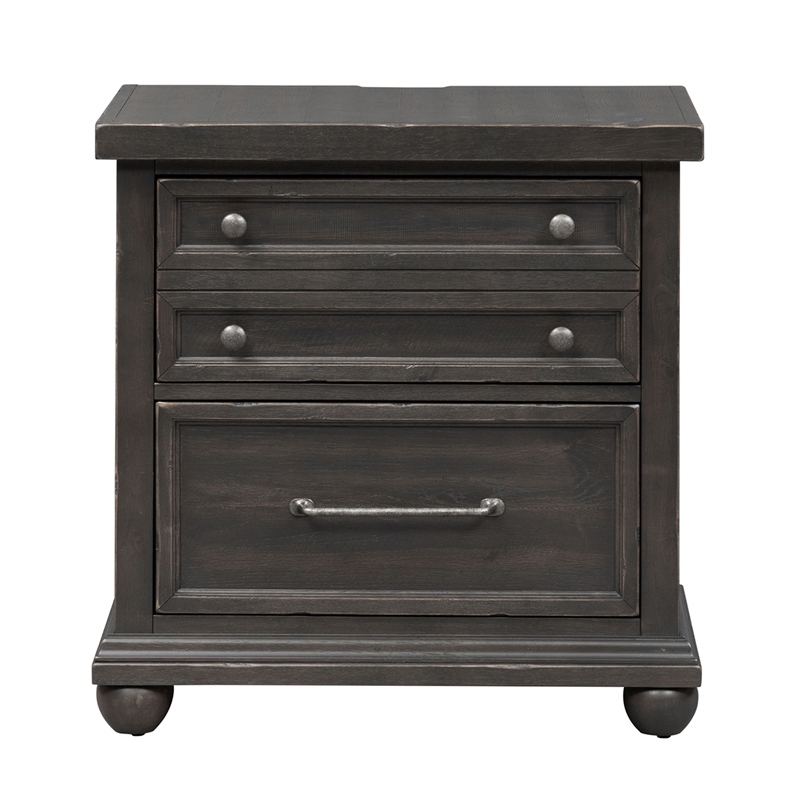 Liberty Furniture Night Stand w/ Charging Station