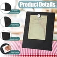 thumbnail image 5 of dgysar [Magnetic] 11x8.5 Inch Desktop Memo Display Board L-Shaped Metal Bulletin Stand for Office Notice Board Home Message Display Restaurant One Size 1-Pack, 5 of 8