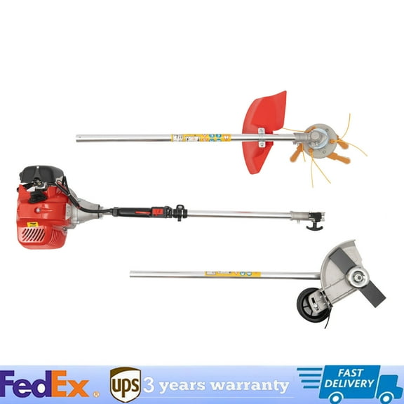 SHZICMY 43cc 2-Stoke Gas Weed Trimmer Brush Cutter Lawn Edger Grass Trimmer Weed Eater
