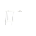 thumbnail image 1 of Mesita de noche,Mesa auxiliar de acrílico transparente,mesa auxiliar transparente de 2 niveles,Mesa pequeña de acrílico,mesita de noche pequeña,compacta,Escultura de elefante,Esculturas de, 1 of 8