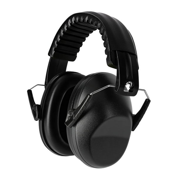 Orejeras de protección auditiva, orejeras para dormir, insonorizadas, multiusos, para bateristas, con reducción de ruido para jardinería doméstica. negro
