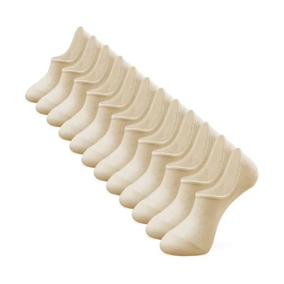 Eryueer No Show Socks Women & Men Low Cut Ankle Short Anti-slid Athletic Running Casual Invisible Liner Socks