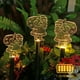 thumbnail image 4 of El Enchufe Solar Del Paisaje LED Enciende La Blanca Cálida Navidad, 4 of 9