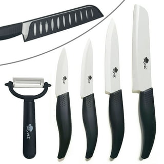 Rocking Santoku Ronco Rocker #23 Knife Six Star Cutlery Stainless Steel  Blade