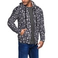 thumbnail image 2 of Naloa Daisies Flowers Men’s Hoodies, Zip up Hoodie, Sweatshirts,Hoodies for Men Sizes S-3XL-Small, 2 of 5