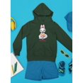 thumbnail image 3 of Happy Birthday! Bunny Hoodie Juniors -Image by Shutterstock,  Large, 3 of 4