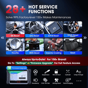 Autel OBD2 Scanner MK808S, Bidirectional Scan Tool, OE All System Diagnostics, 28+ Service for 200+ Brands, 3000+Active Tests, Auto Scan and Autovin