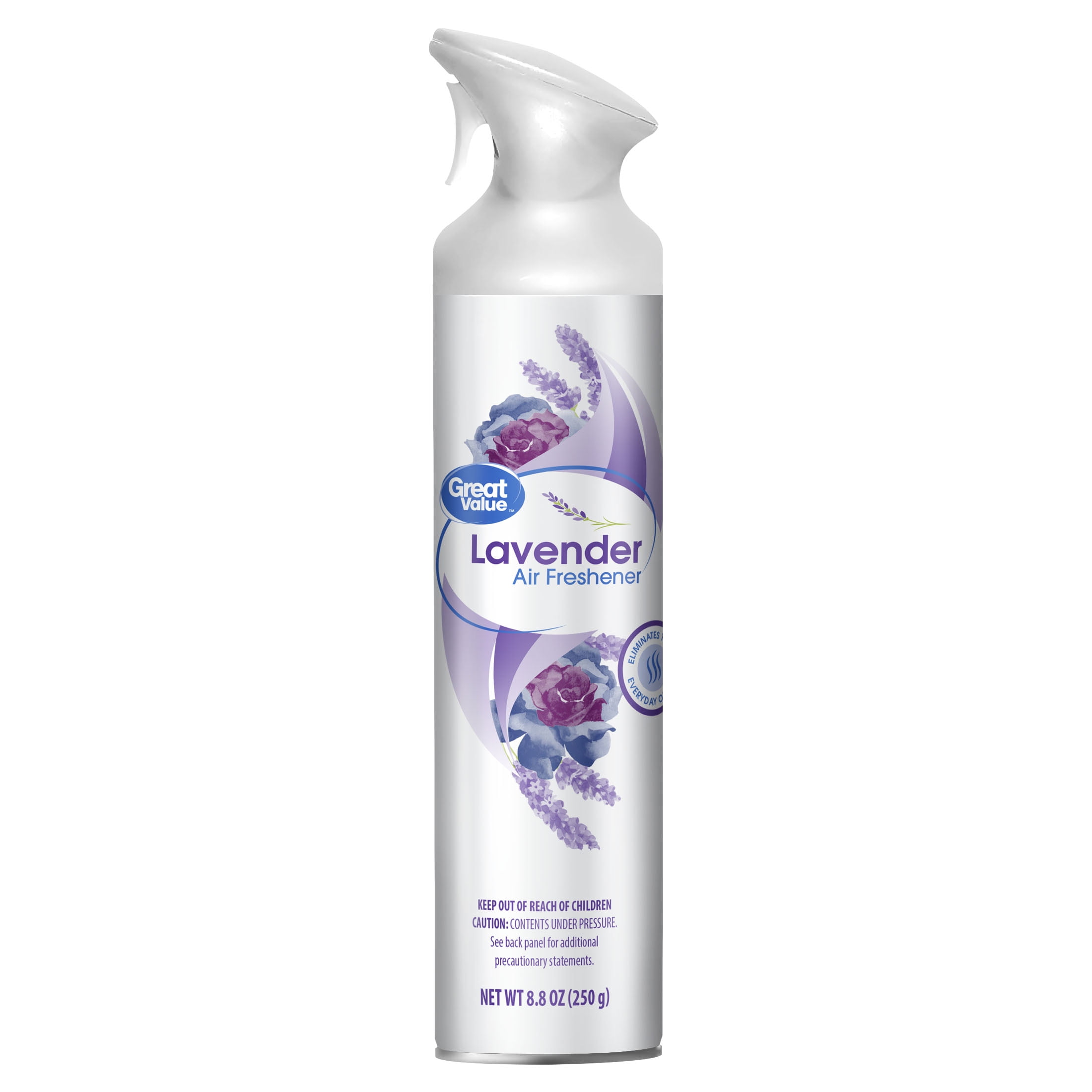 Great Value Manual Aerosol Odor Eliminator Air Freshener, Blooming