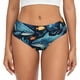 thumbnail image 1 of Fotbe Playful Whales Underwater Scene Calzones Estampados para Mujer – Ropa Interior de Algodón, Cómoda, Suave y Elástica-X-Small, 1 of 6