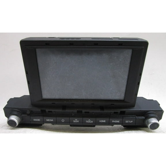 Pre-Owned 19 20 Hyundai Elantra 7 Touch Screen Radio Display & Receiver 96160F2UA0 OEM (Good)