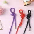 thumbnail image 3 of Skin Friendly Smooth Rope Durable Thick Rope Soft Braided Twisted Silk Rope（Black，Black）, 3 of 5