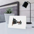 thumbnail image 6 of DistinctInk Greeting Card / Note Card - Doberman Pinscher Graduation - PACK of 3, 6 of 7