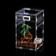 thumbnail image 1 of Caja de alimentación de insectos, 12 x 12 x 20 cm, caja de cría de acrílico transparente para reptiles, arañas, lagartos, escorpiones, ciempiés, ranas cornudas y escarabajos, 1 of 7
