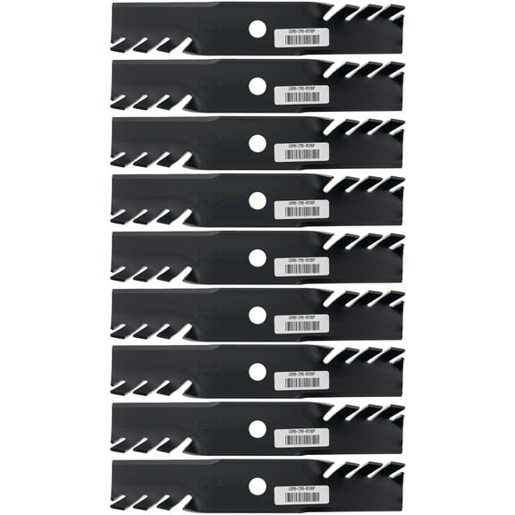 9 USA Mower Blades® Toothed for Toro® 109-6872 Exmark® 103-6381 48" Deck