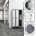 thumbnail image 5 of Fesbos Metal Lockers for Employees with Keys, 71" Employees Locker Storage Cabinet with 1 Doors, Tall Steel Storage Locker for Gym, School, Office, 5 of 8