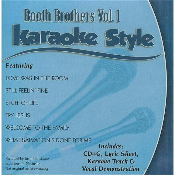 Daywind Karaoke Style: Booth Brothers Karaoke Style, Volume 1 (Audiobook)