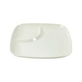 thumbnail image 1 of asddcavvf Heat Imitation Porcelain Compartment Fast Food Trays Specifically Designed For School And Unit Canteens Commercial Grade Tableware, 1 of 4