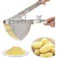 thumbnail image 2 of Potato Squeezer, Professional Stainless Steel Potato Squeezer For Fruits And Vegetables Puree, 2 of 5