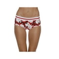 thumbnail image 4 of Secret Santa Womens Hipster Panties 2 Pk Holiday Underwear Briefs, Red, Size: Large, 4 of 5