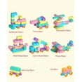 thumbnail image 3 of Interlocking Building Blocks Large-Particle Easy Grip Toddler 130 Pieces, 3 of 6