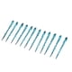 thumbnail image 2 of Adornos navideños colgantes con forma de carámbano | Paquete de 12 adornos colgantes de hilo para decoración de fiestas navideñas | Set de decoración para ventanas y techos de interiores, 2 of 6