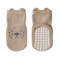 thumbnail image 3 of 5 pares de calcetines de algodón antideslizantes con estampado de animales para bebé y niño Rojo Verde, 3 of 5