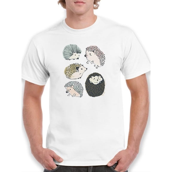 Prickle Pals Ii T-Shirt Men -June Erica Vess Designs, Male 4X-Large