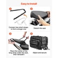 thumbnail image 4 of Bolsa trasera para motocicleta VEVOR 40-60 L con funda impermeable para lluvia, 4 of 9