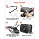 thumbnail image 4 of Bolsa trasera para motocicleta VEVOR 40-60 L con funda impermeable para lluvia, 4 of 9