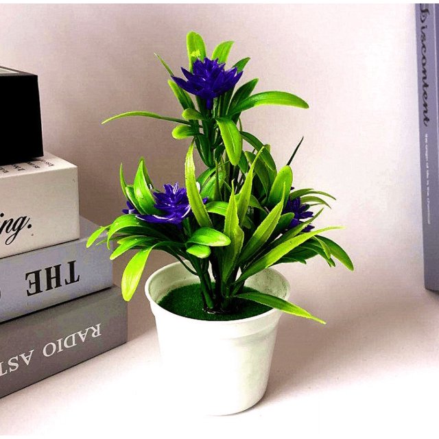 Fake Flower Bonsai Simulation Small Bonsai Desktop Ornament