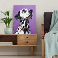 thumbnail image 5 of Dalmatian Dog Portrait Canvas Print Wall Art for Living Room Bedroom Office Pet Lover Home Decor Wall Art, 5 of 8