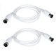 thumbnail image 1 of 2 Piezas Cable de ExtensióN MIDI 5 Macho a 5 Macho Teclado de Piano EléCtrico Instrumento PC Cable, 1,5 M, 1 of 5