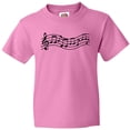 thumbnail image 3 of Inktastic Music Staff Musical Gift Youth T-Shirt, 3 of 5