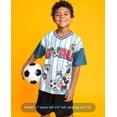 thumbnail image 3 of Disney Mickey Mouse Little Boys' Athletic T-Shirt Navy Mickey Friends, 3 of 8