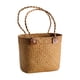 thumbnail image 1 of Cesta de almacenamiento tejida a mano, cesta de la compra, cesta de picnic, cesta de almacenamiento de pan portátil ligera, cesta para, 1 of 8