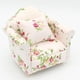 thumbnail image 3 of 1:12 Casa De Muebles En Miniatura Kits De Sofá Florales Sala De Decoración, 3 of 9