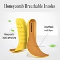 thumbnail image 3 of Mens Driving Casual Shoes Outdoor Non-slip Walking Shoes Breathable Lightweight Sneakers Soft Comfortable Lace-up Shoes Yellow 11 US, 3 of 7