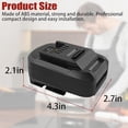 thumbnail image 3 of Adapter for Bos*ch 18V PBA PST PSB PSR Lithium Battery Converter to for Ein*hell Power X-Change 18V Tool, 3 of 8
