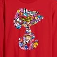 thumbnail image 2 of Peanuts - Snoopy Silhouette Pattern - Men's Long Sleeve T-Shirt, 2 of 5