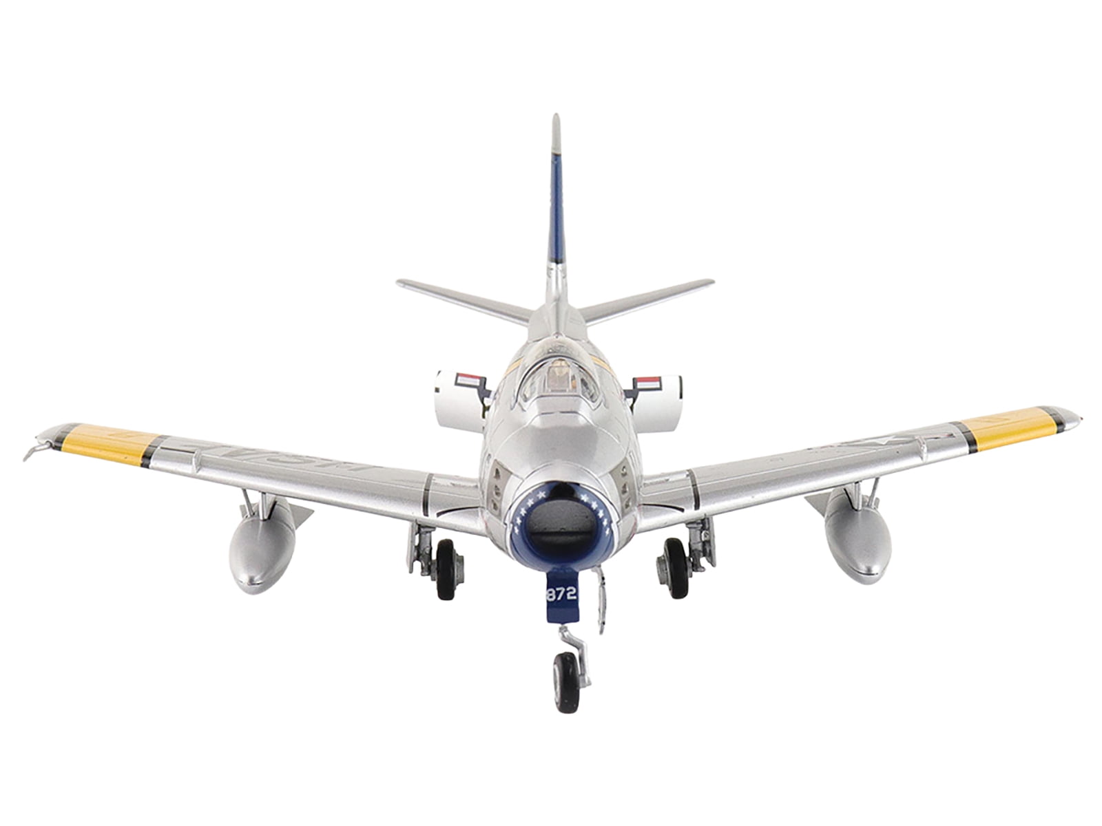 Hobby Master | 1:72 Scale Diecast Military Aircraft Replica | F-86F Gene Kranz 24872, USAF, EAA Aviation Museum | Model HA4327