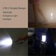 thumbnail image 2 of 4 in 1 Motion Sensor Wall Light, Power Off LED Night Light Flashlight, Rechargeable Emergency Flashlight EU Plug, 2 of 5