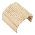 thumbnail image 2 of Ladder Wooden Bridge, Bendable Flexible Wood Hideout   For Guinea Pigs For Rabbits 20x30cm / 7.9x11.8in, 2 of 8