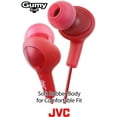 thumbnail image 3 of JVC HAFX5G Gumy Plus Inner Ear Headphones (Green), 3 of 6