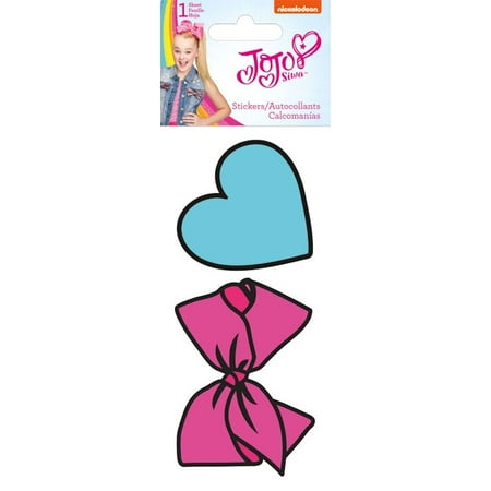 Download JoJo Siwa Rhinestone Stickers Heart Bow - Walmart.com